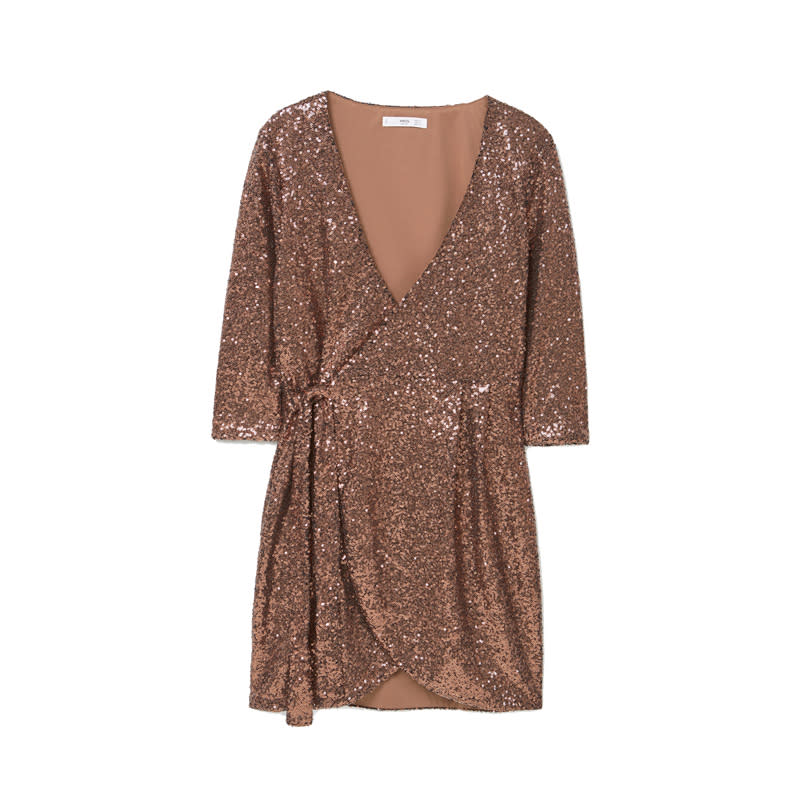 <a rel="nofollow noopener" href="http://www.anrdoezrs.net/links/3550561/type/dlg/http://shop.mango.com/US/p0/woman/clothing/dresses/short-/sequined-dress?id=73069704_CO&n=1&s=prendas.vestidosprendas" target="_blank" data-ylk="slk:Sequined Dress, Mango, $99;elm:context_link;itc:0;sec:content-canvas" class="link ">Sequined Dress, Mango, $99</a>