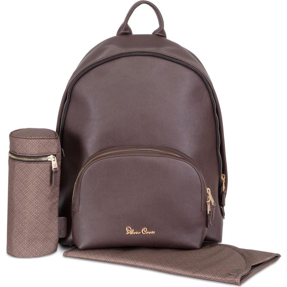 7) Dune/Reef Rucksack Changing Backpack in Cocoa