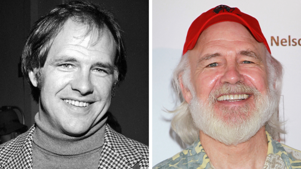 Robert Pine Left: 1983; Right: 2010