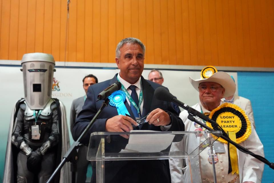 Tory MP Steve Tuckwell said Sadiq Khan helped him win in Uxbridge (Getty Images)