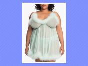 <p>Savage x Fenty flock dot babydoll, $69,<a rel="nofollow noopener" href="https://www.savagex.com/products/6587017" target="_blank" data-ylk="slk:savagex.com;elm:context_link;itc:0;sec:content-canvas" class="link "> savagex.com</a> </p>