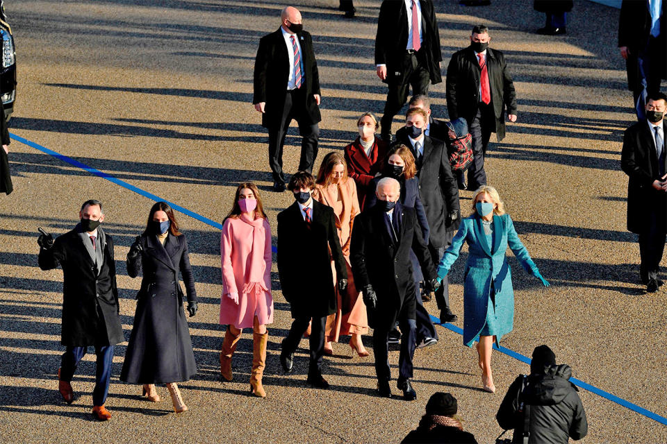 Photos of Joe Biden and Kamala Harris' Families from Inauguration Day