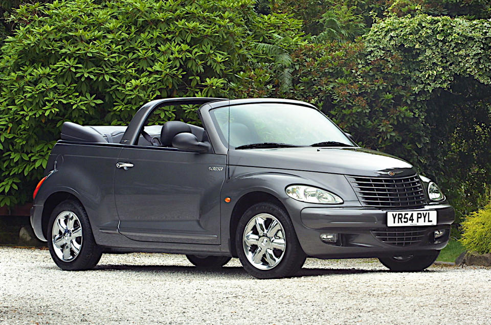 <p>The convertible version of the <strong>PT Cruiser</strong> was notable for its scuttle shake, which was once compared to that of the <strong>Morris Minor convertible</strong>. A less well-known feature was that the front <strong>seatbelts</strong> were positioned in such a way that they prevented easy access to the rear.</p><p>Anyone wishing to climb into the back had to push the belts down and climb over them or pull them up and scramble underneath. The only other option - putting one hand on the side of the body and vaulting in - was possible only when the <strong>roof</strong> was folded down.</p>