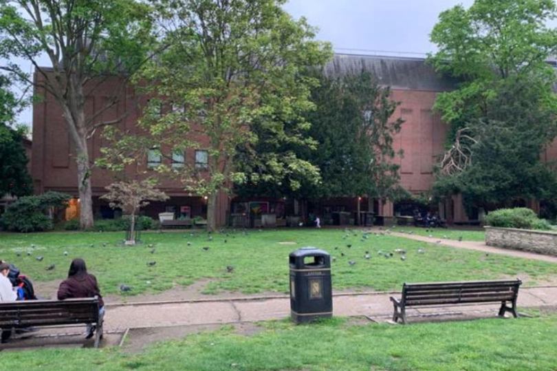 The current condition of Memorial Gardens in Kingston town centre