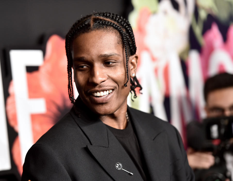  A$AP Rocky at Rihanna's 5th Annual Diamond Ball in 2019 in New York City. (Getty Images)