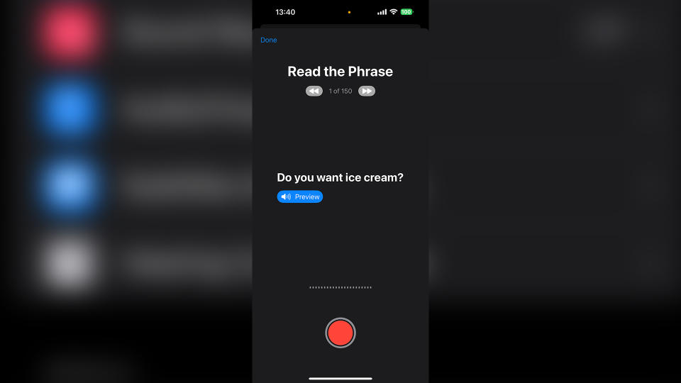 How to set up and use Personal Voice in iOS 17