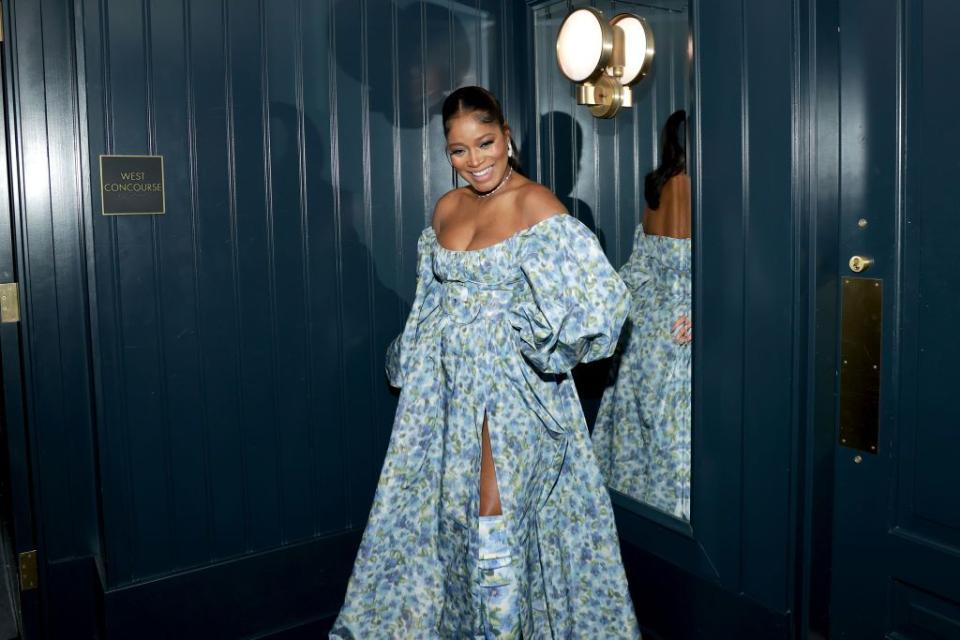 new york, new york   november 07 keke palmer attends the cfda fashion awards at casa cipriani on november 07, 2022 in new york city photo by jason mendezgetty images