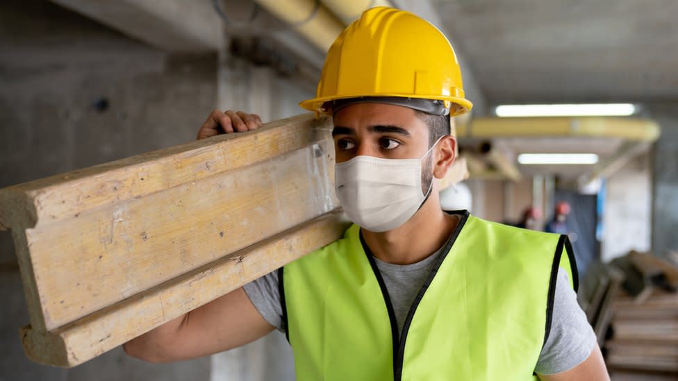 Trabajador de la construcción.