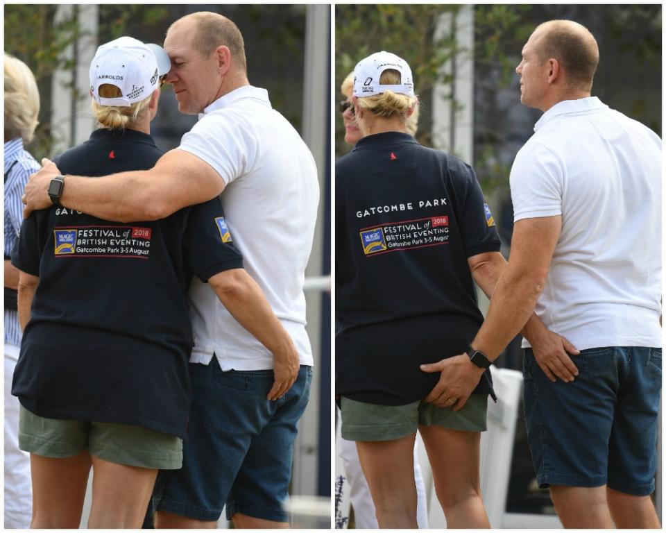 They welcomed their second child into the family in June and Zara Tindall and Mike Tindall looked blissfully happy at a sporting event over the weekend. Photo: Mega