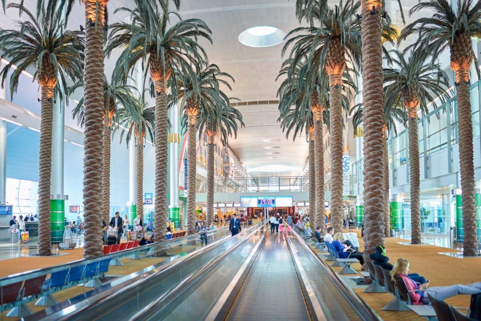 Dubai International Airport.