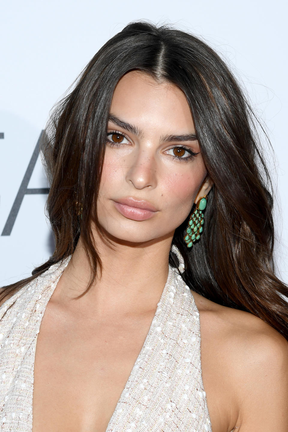 PARIS, FRANCE - JUNE 26: Emily Ratajkowski attends the Kerastase Party at Port Debilly on June 26, 2019 in Paris, France. (Photo by Pascal Le Segretain/Getty Images)