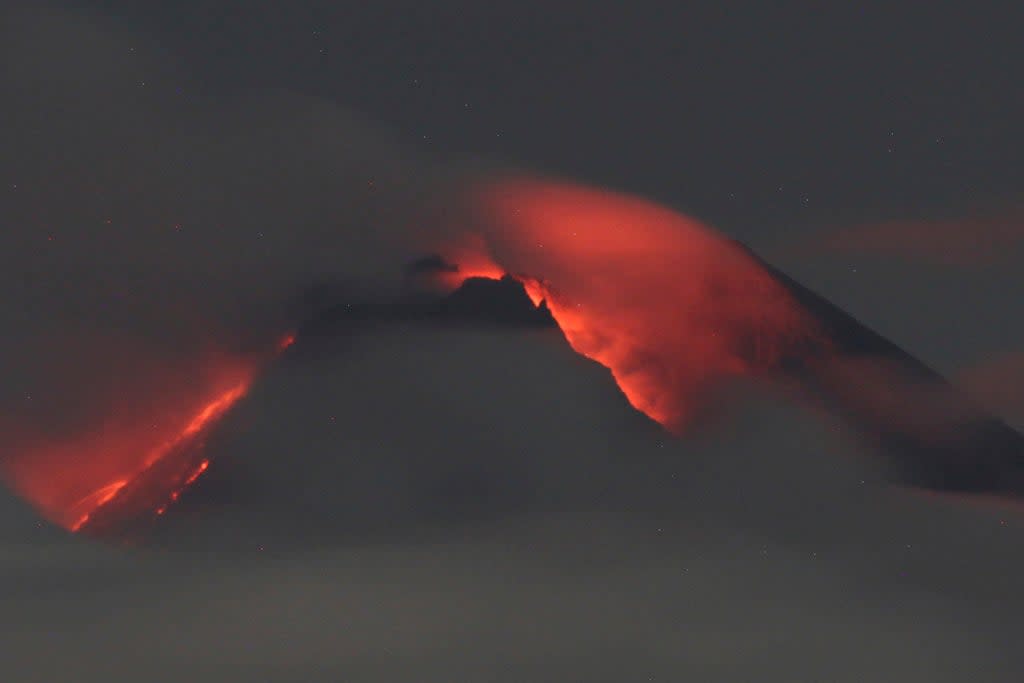 Indonesia Volcano Eruption (Copyright 2022 The Associated Press. All rights reserved.)