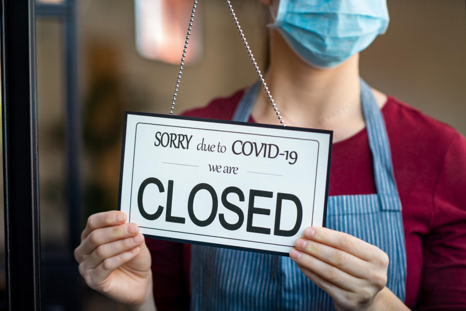 Businesses forced to close in local lockdowns in England will now receive additional government support. Credit: Getty.