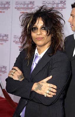 Linda Perry , music producer, artist and ex-4-Non-Blondes member, at the LA premiere of Columbia's Charlie's Angels: Full Throttle