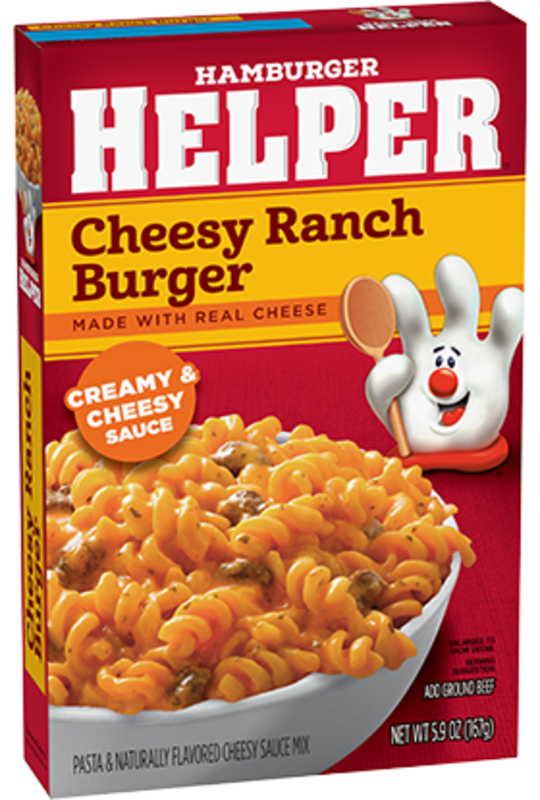 <p>Hamburger Helper</p>