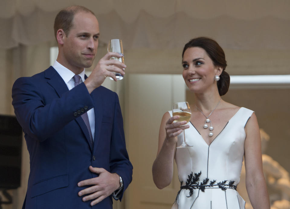 Prince William may have accidentally revealed when Kate’s third baby is due [Photo: PA]