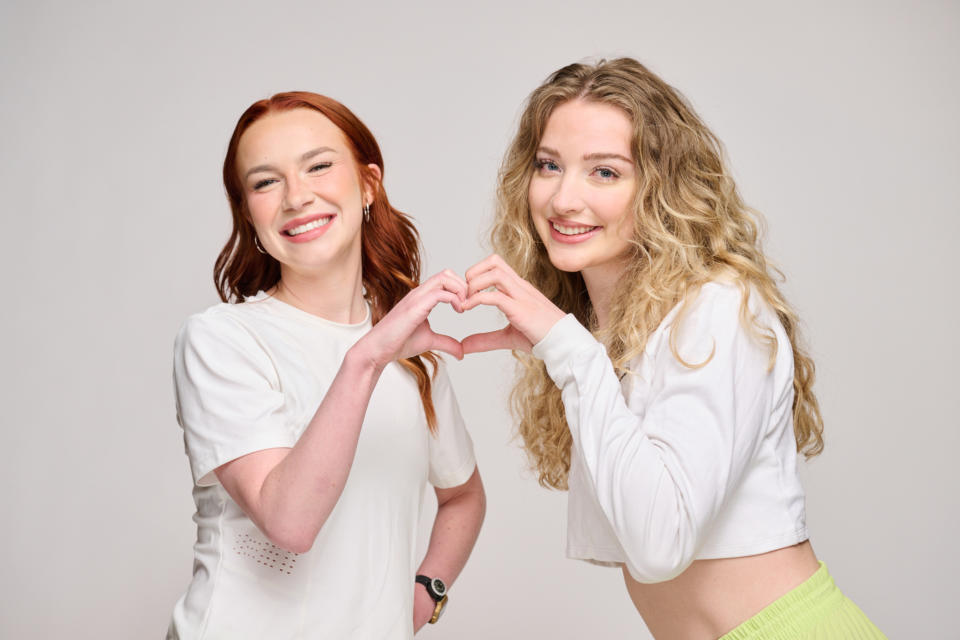 Gracie Lowes and Lily Bateman on The Amazing Race Canada Season 9 on CTV