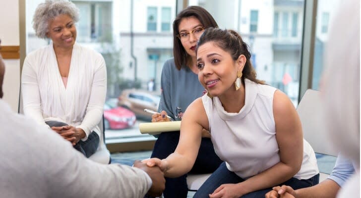 Trustee meets with clients