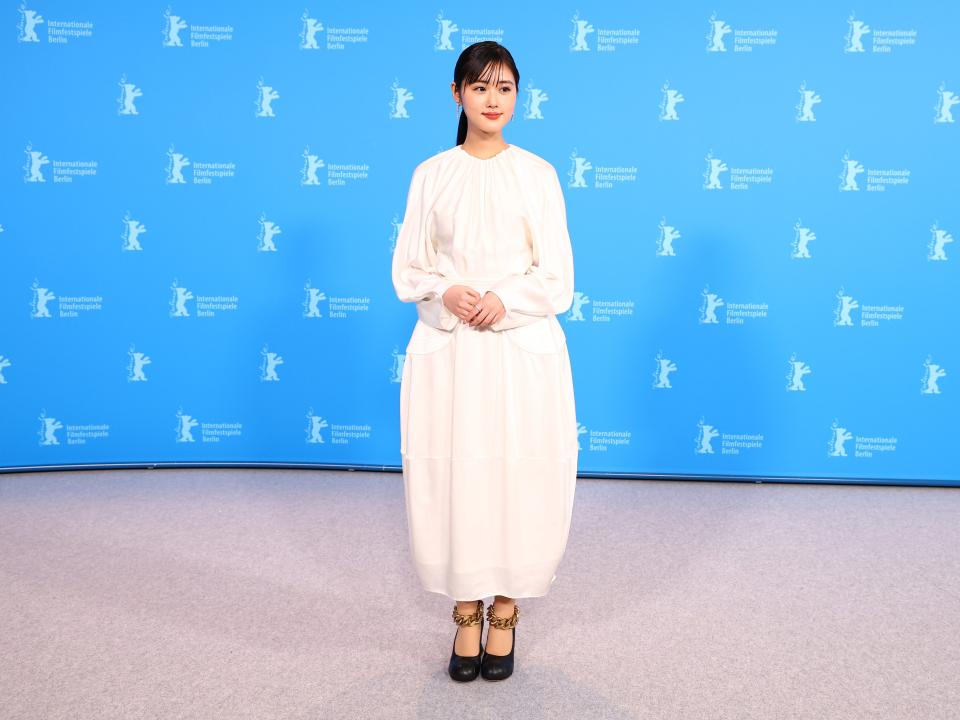 Nanoka Hara at the 2023 Berlin Film Festival on February 23