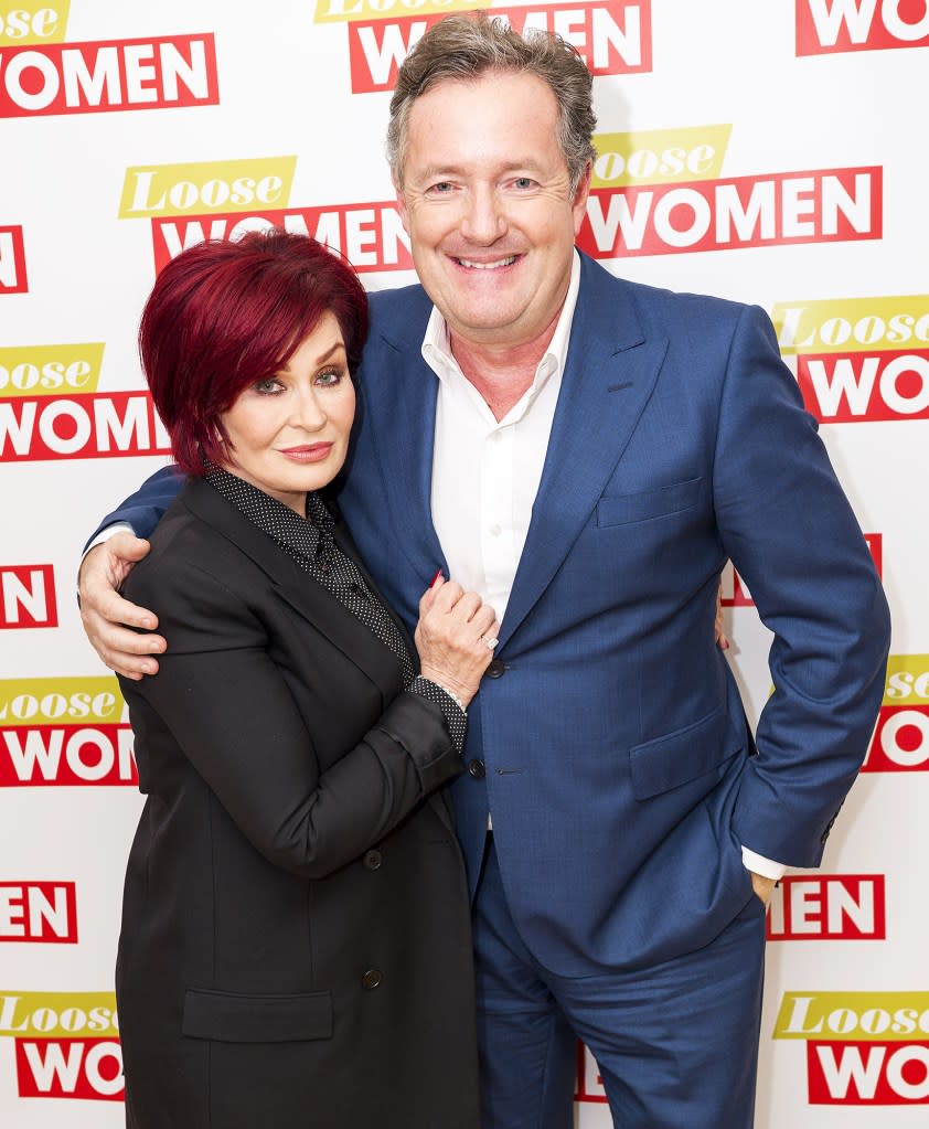 Piers Morgan Reacts to Sharon Osbourne's The Talk Exit After Scandal