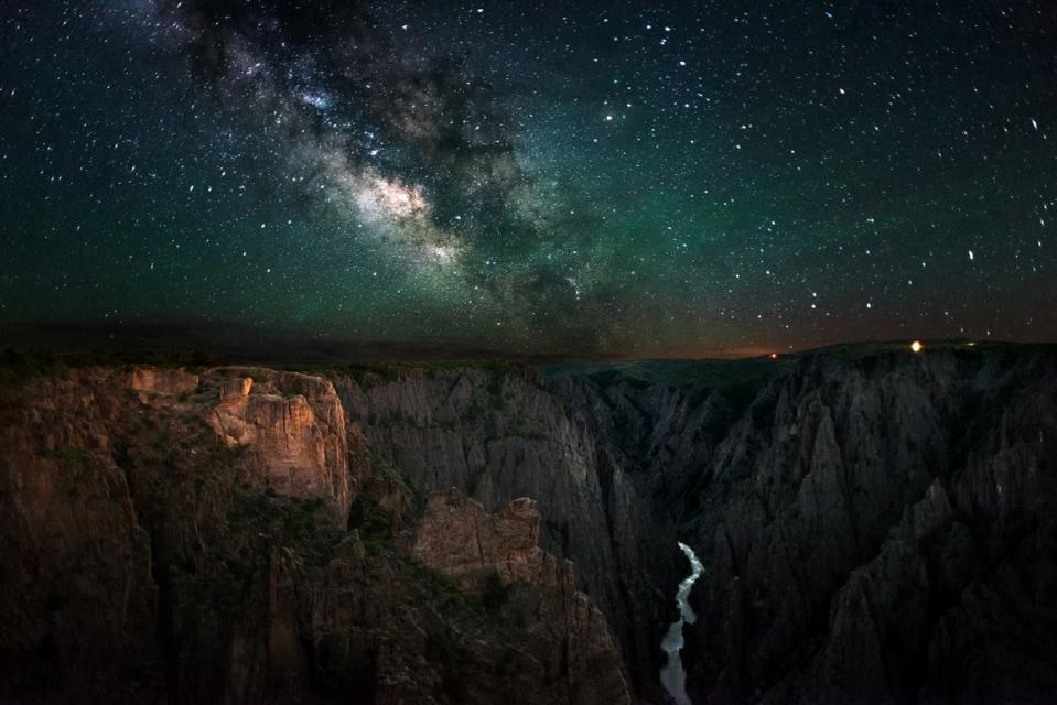 Several U.S. preserves, including Black Canyon at Colorado's Gunnison National Park have been designated International Dark Sky Parks, places where artificial light is limited and the stargazing is incredible.