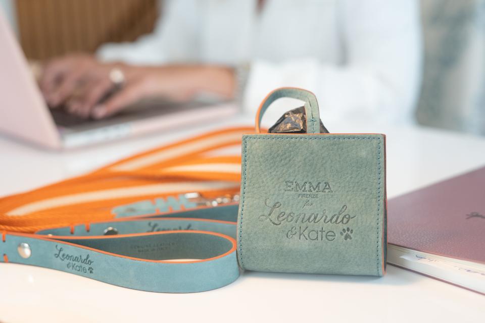 Kathryn Helt is founder of Leonardo and Kate, a line of luxury pet accessories.