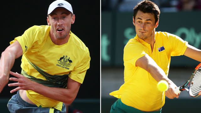 Millman and Tomic. Image: Getty