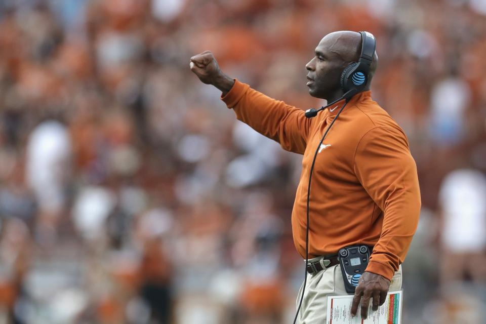 Charlie Strong is 16-20 at Texas. (Getty)