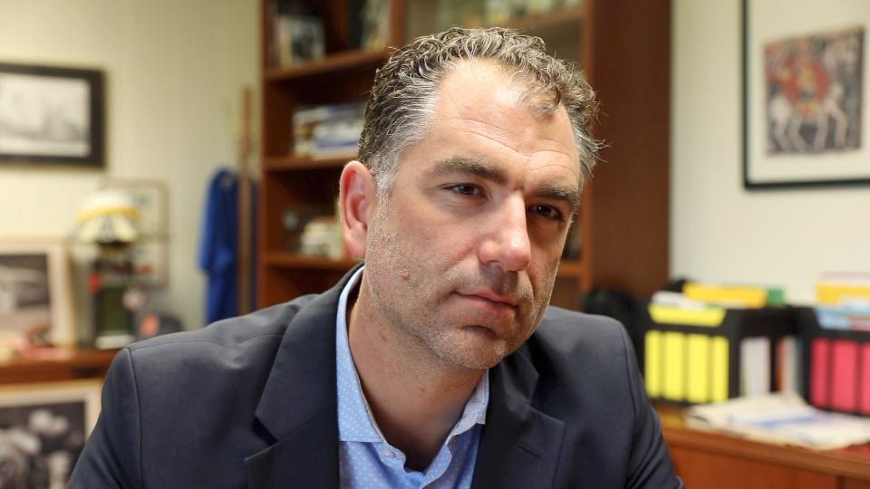 Superintendent Joseph Hochreiter, photographed in his office at Hendrick Hudson School District office in Montrose on Tuesday, June 11, 2019. 