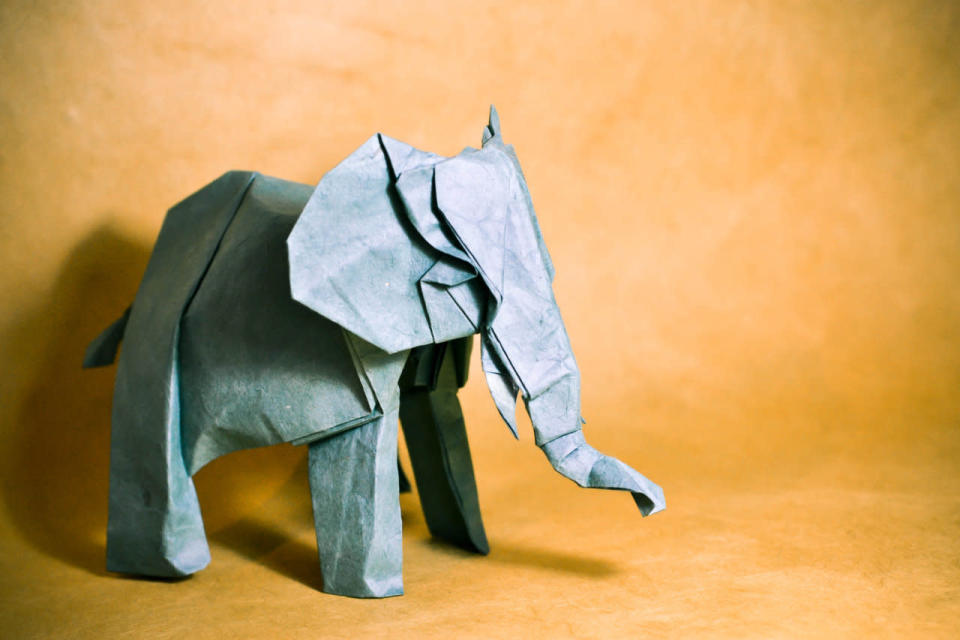 One of Gonzalo Garcia’s creations is a miniature elephant (Pictures: SWNS)
