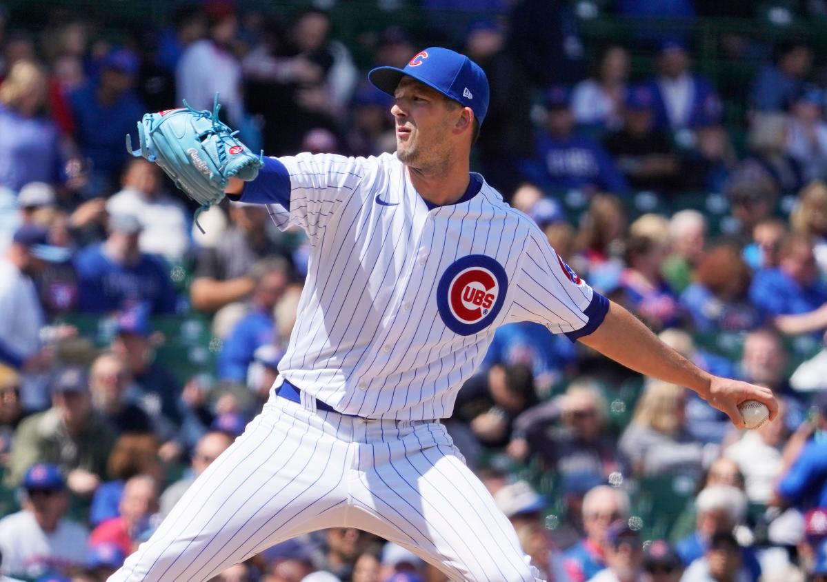 Collision ends Smyly perfect game bid, Cubs top Dodgers 13-0