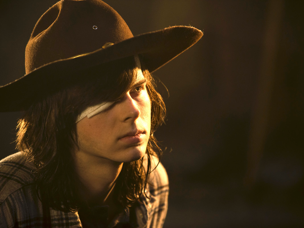 the walking dead chandler riggs carl grimes amc