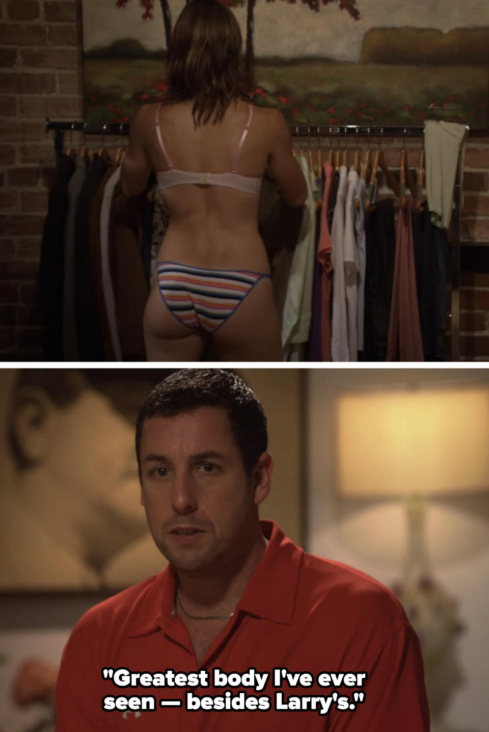 Jessica Biel and Adam Sandler in "I Now Pronounce You Chuck & Larry"