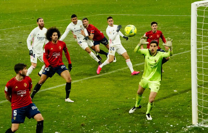 La Liga Santander - Osasuna v Real Madrid