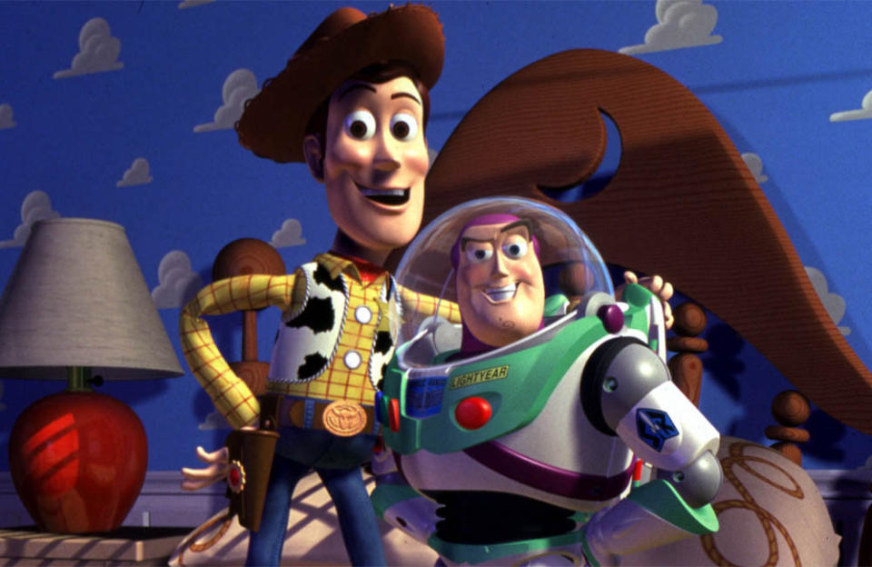 'Toy Story' was a landmark project for The Disney Company, as it was the first entirely computer-animated feature film. The movie was a joint venture between Disney and Pixar Animation Studios, and the charming story proved to be a huge hit with viewers, becoming the second-highest-grossing film of 1995. The movie features the voices of Tom Hanks, Tim Allen and Don Rickles, among others.