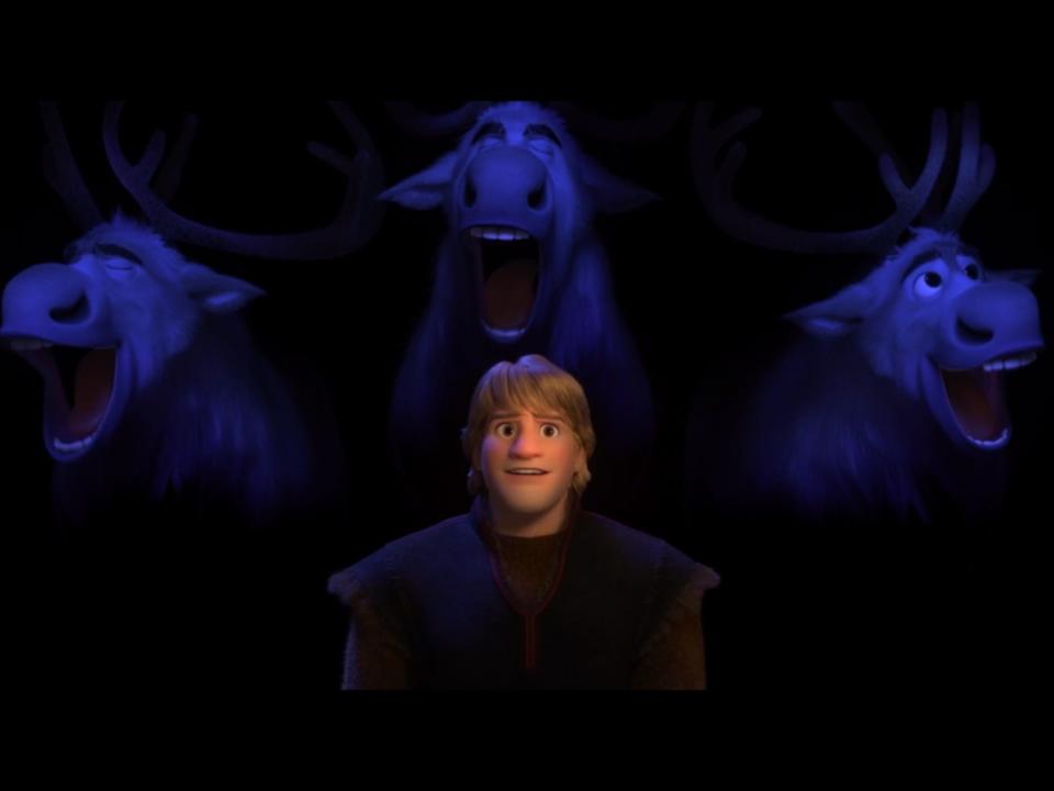 Kristoff Queen reference Lost in the Woods Disney Frozen 2