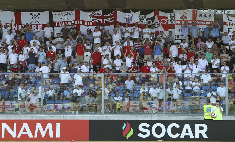 England fans are being warned not to fall for fake online tickets for Russia 2018 (Marco Luzzani/Getty Images)