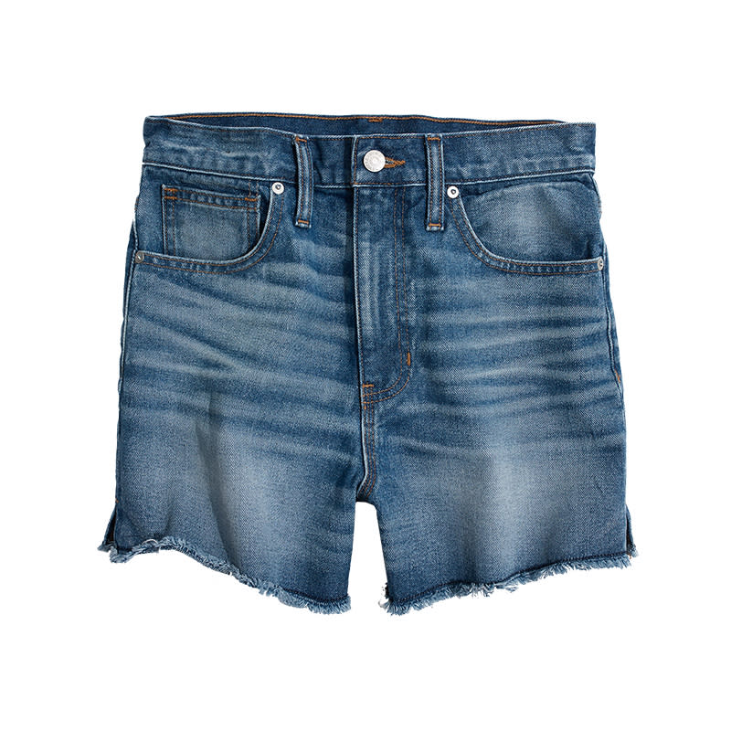 <a rel="nofollow noopener" href="https://rstyle.me/n/c4frwschdw" target="_blank" data-ylk="slk:The Perfect Jean Shorts, Madewell, $65Like the name says, these indigo jean shorts are perfect.;elm:context_link;itc:0;sec:content-canvas" class="link ">The Perfect Jean Shorts, Madewell, $65<p>Like the name says, these indigo jean shorts are perfect.</p> </a>