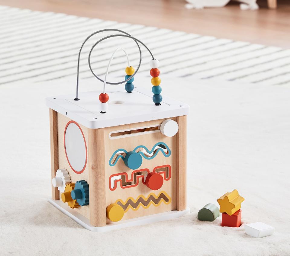 <p><a href="https://go.redirectingat.com?id=74968X1596630&url=https%3A%2F%2Fwww.potterybarnkids.com%2Fproducts%2Fbig-jigs-x-pbk-activity-cube%2F%3Fpkey%3Dcbaby-toys-all&sref=https%3A%2F%2Fwww.womansday.com%2Frelationships%2Ffamily-friends%2Fg45323915%2Fgifts-toys-for-2-year-olds%2F" rel="nofollow noopener" target="_blank" data-ylk="slk:Shop Now;elm:context_link;itc:0;sec:content-canvas" class="link ">Shop Now</a></p><p>Big Jigs Activity Cube</p><p>potterybarnkids.com</p><p>$99.00</p><span class="copyright">Pottery Barn Kids</span>