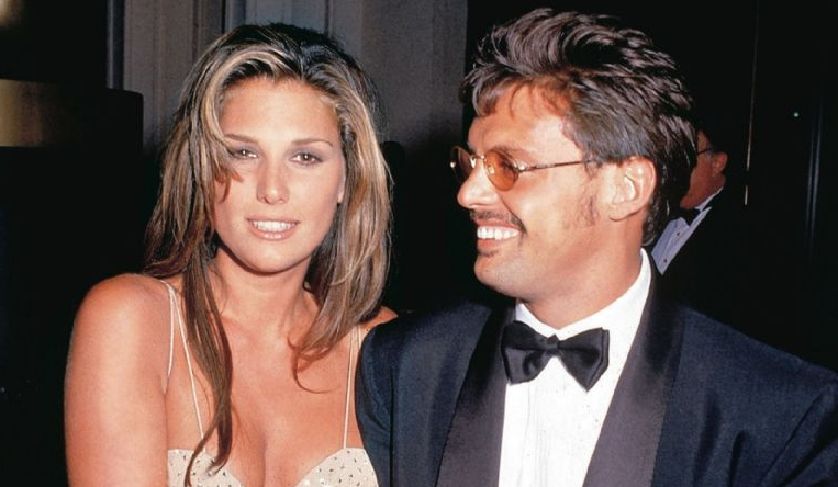 Daisy Fuentes con Luis Miguel / Cortesía 