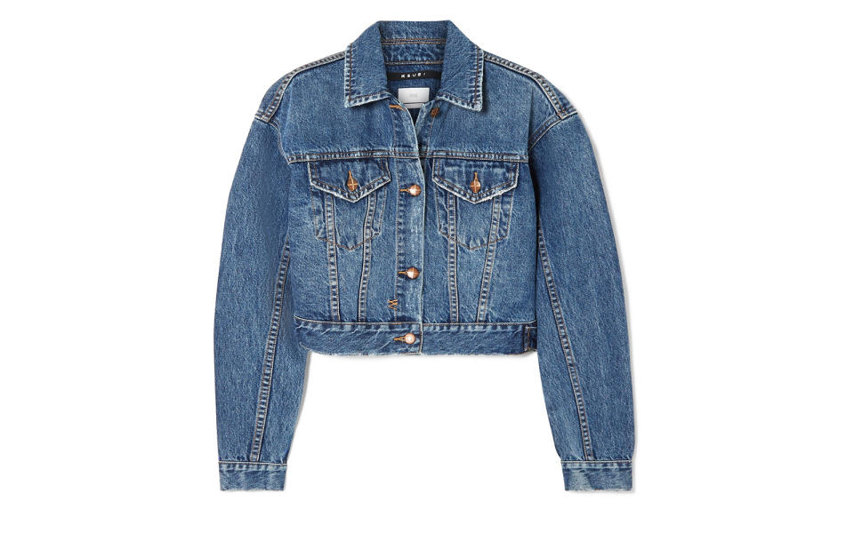 Ksubi Jett Cropped Denim Jacket