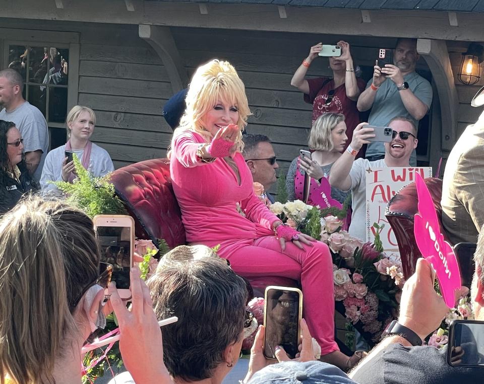 Raised in a one-room cabin in the great Smoky Mountains, Parton says she's 