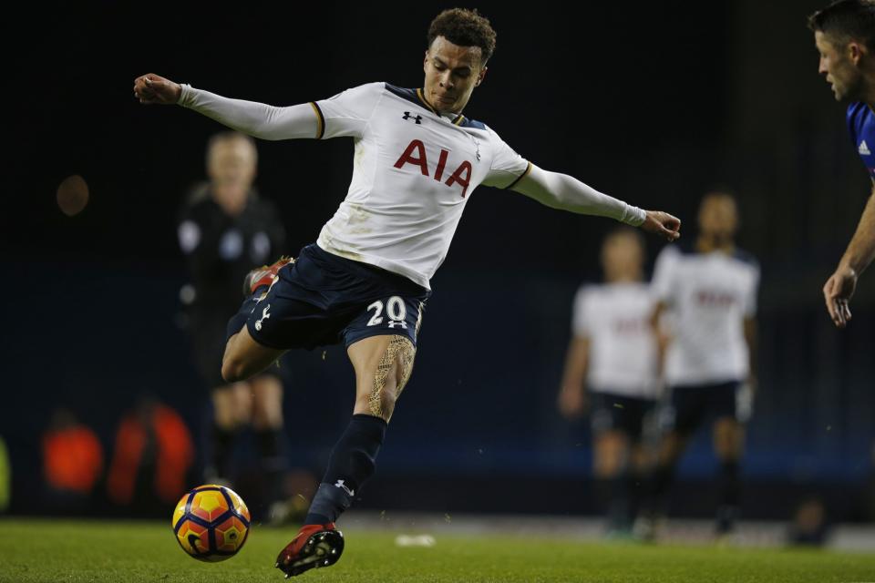 <p>9. Dele Alli (110,5 M€, Tottenham) </p>