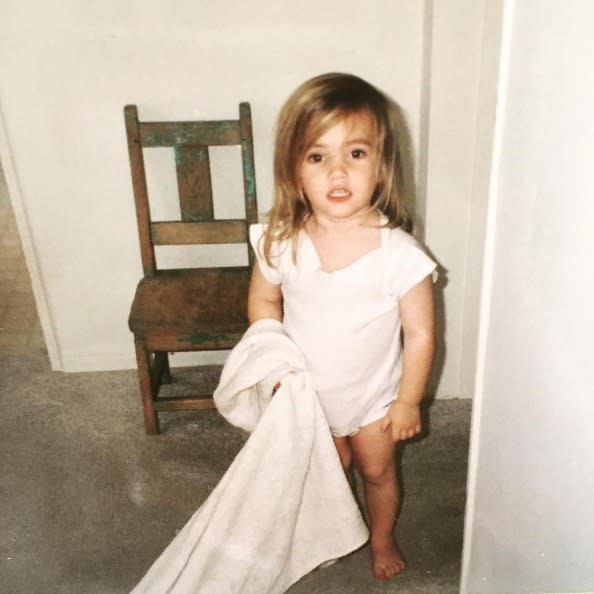 <p>Emma Roberts, introducing some of her first acquaintances: “Happy Friday from little me, blankey, and time out chair” -<a href="https://www.instagram.com/p/BHnaso0AedQ/?taken-by=emmaroberts" rel="nofollow noopener" target="_blank" data-ylk="slk:@emmaroberts;elm:context_link;itc:0;sec:content-canvas" class="link ">@emmaroberts</a> (Instagram) </p>