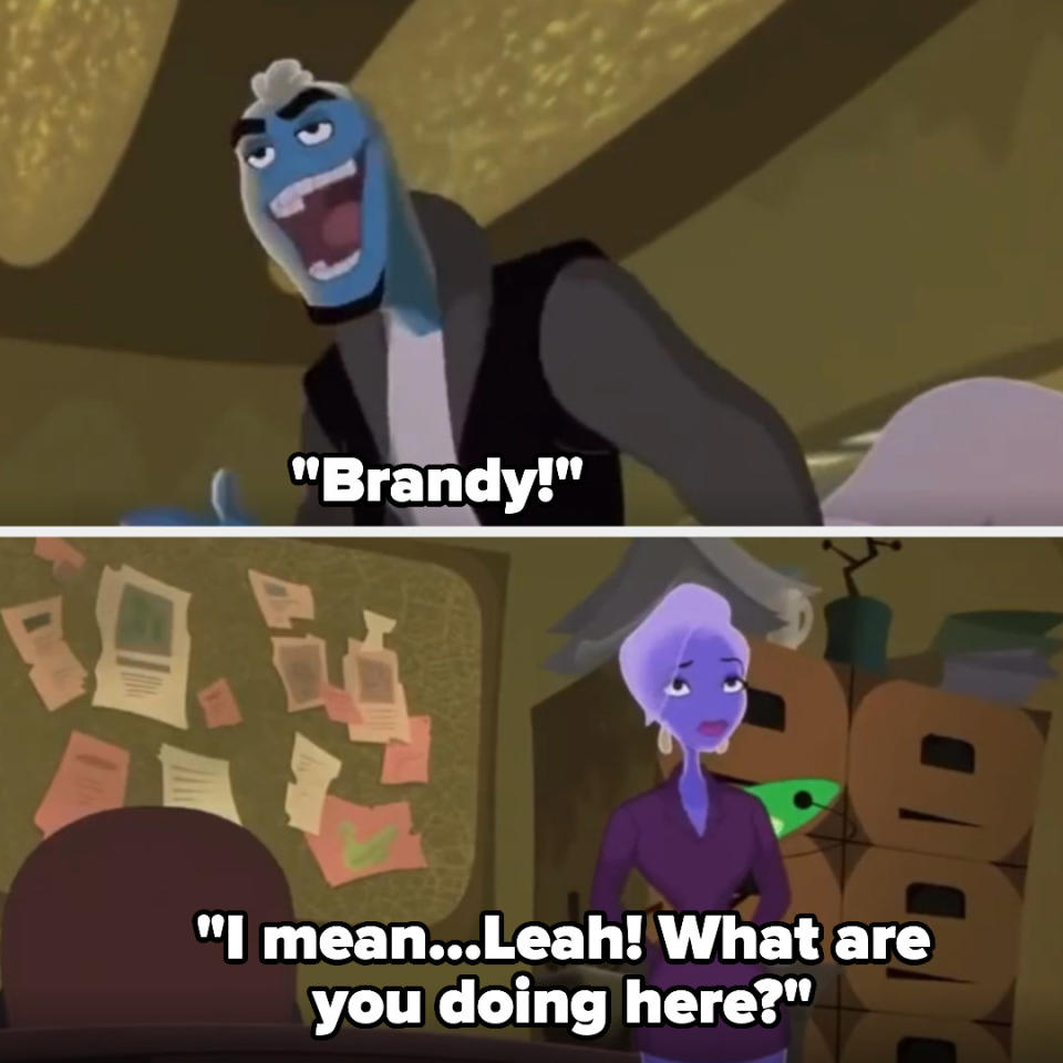 Screenshots from "Osmosis Jones"