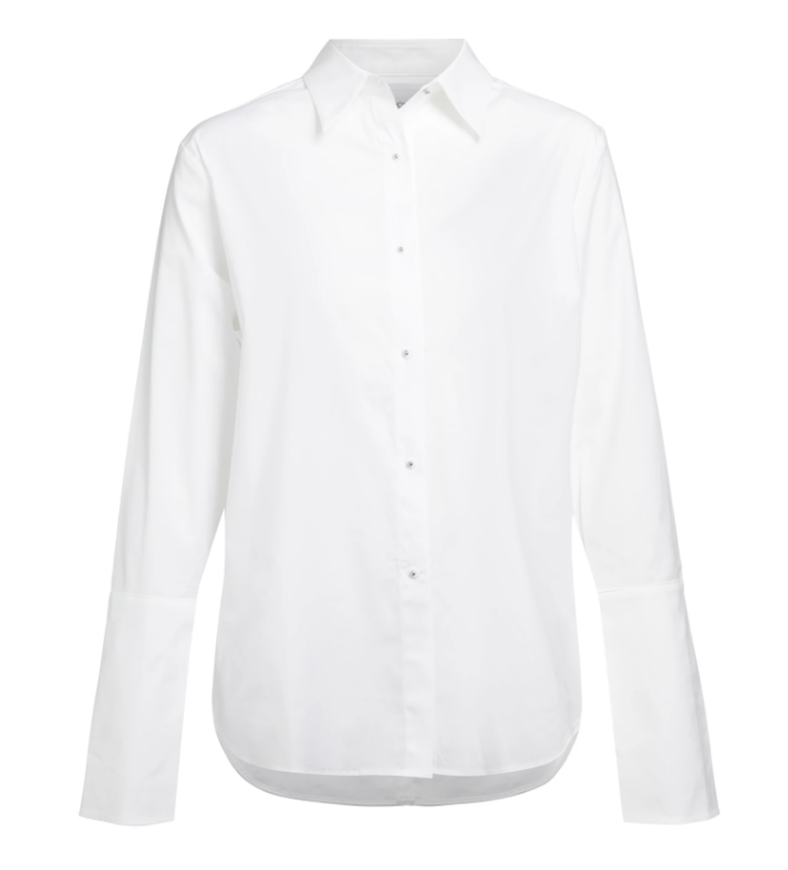 Misha Nonoo Husband Shirt in White