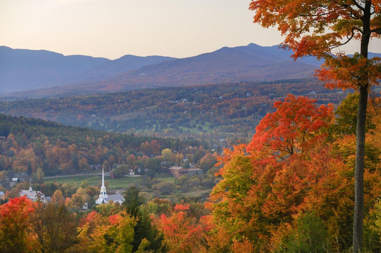 <p>Vermont is known as the Green Mountain State. The average credit card debt in Vermont is $5,259 per consumer as of July.</p><p><br></p><span class="copyright"> " DonLand" </span>