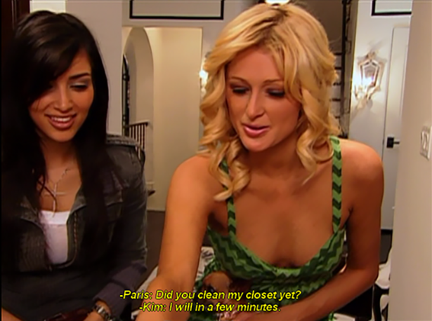 Kim Kardashian Paris Hilton