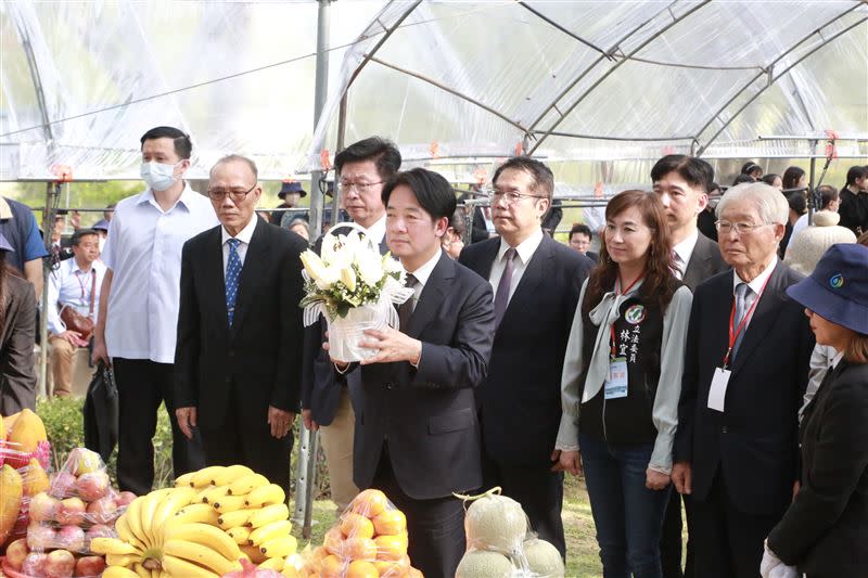 副總統賴清德出席八田與一逝世81週年追思會（圖／台南市政府提供）