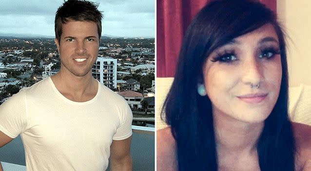 Tostee and Ms Wright. Photo: Qld Police